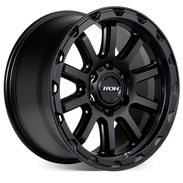 ROH Onyx Wheels in Matte Black
